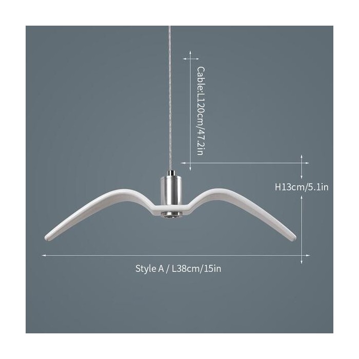 Night Birds hanging lamp