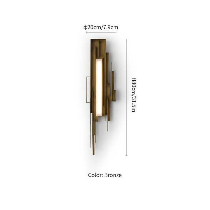 бра резной настенный светильник
