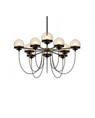 Люстра из стеклянного шара