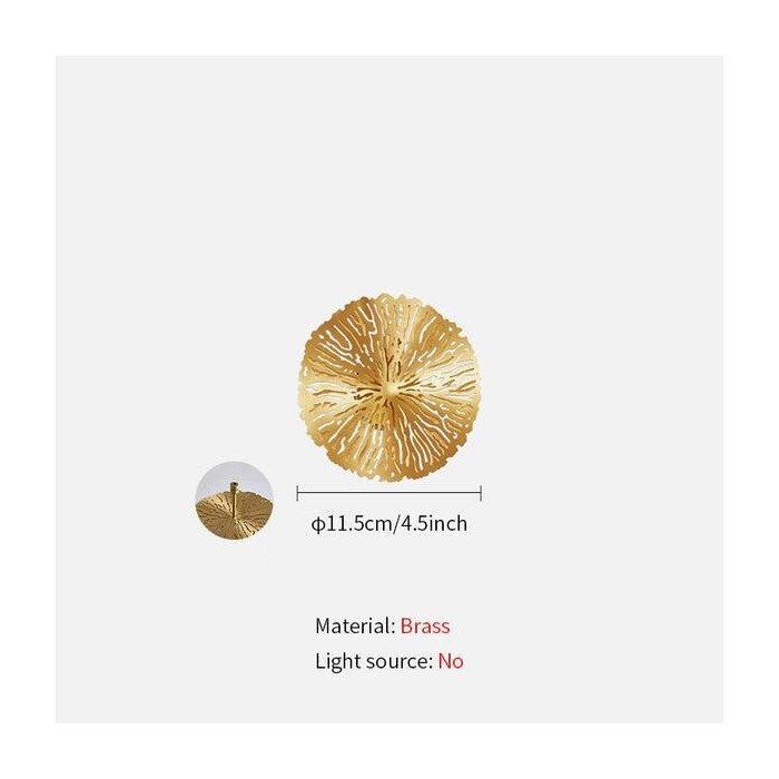 Lotus Leaf wall lamp