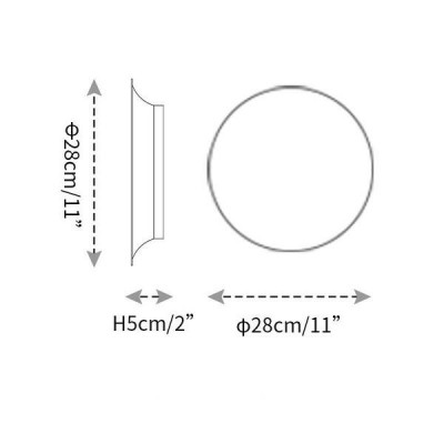 Puck Wall Art wall lamp