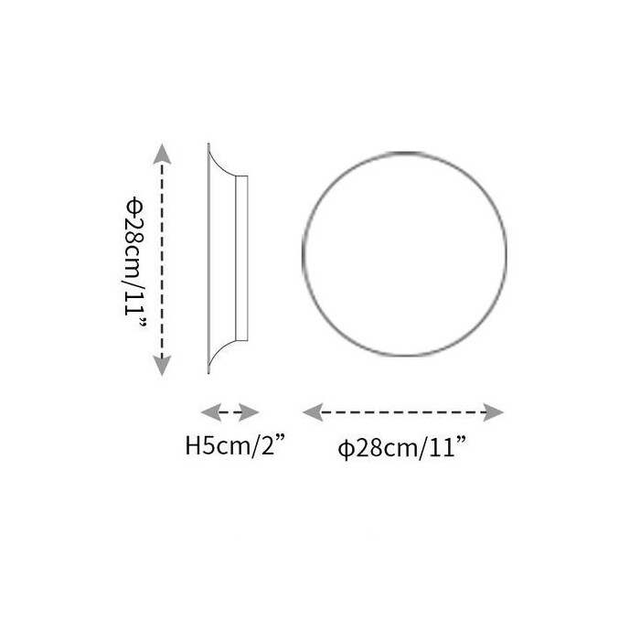 Puck Wall Art wall lamp