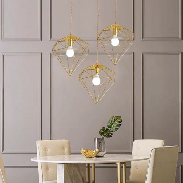 diamond pendant lamp