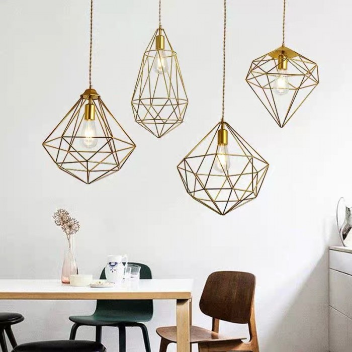 diamond pendant lamp