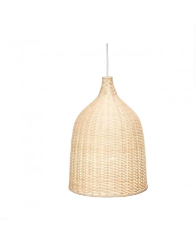 Подвесной светильник из ротанга