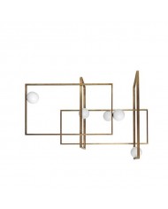 Mondrian Glass ceiling lamp