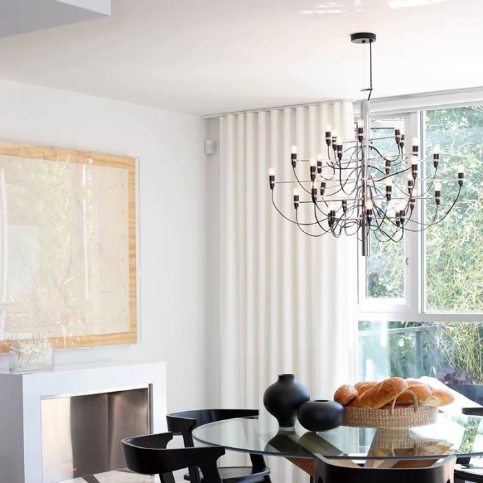 2097 Metal Multi Head Chandelier