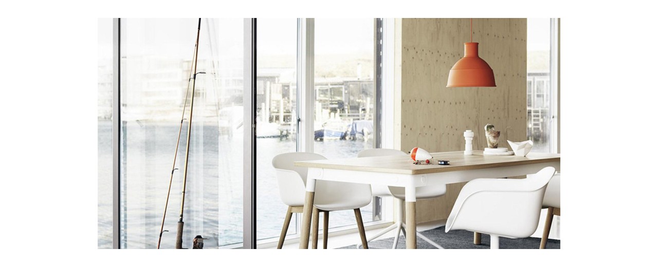 Natural and simple Scandinavian pendant lamp