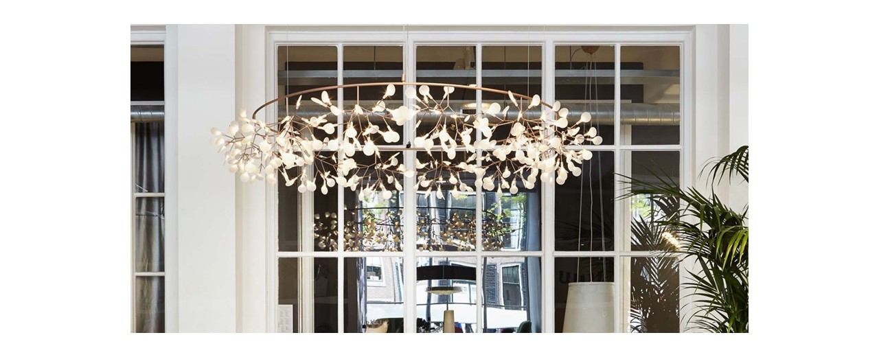 Special Heracleum Chandelier Replica By Bertjan Pot